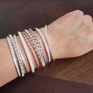 Rose Gold Bangle Bracelets